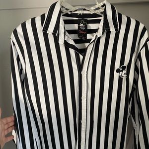 Black and white striped long sleeve